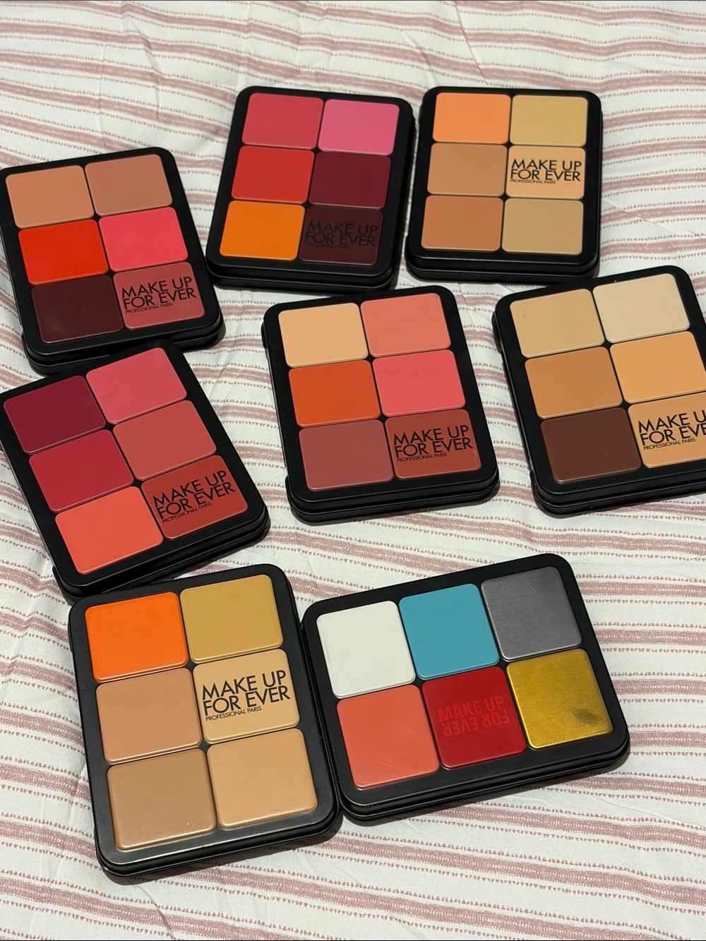Make Up For Ever HD Artist Palettes 8 Skin, Blush, and Glow; Artist Color; Face